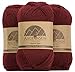 (3 Small Gorgeous Skeins) Alpaca Yarn Blend Umayo [657 Yards Total] Merlot, #2 Fingering