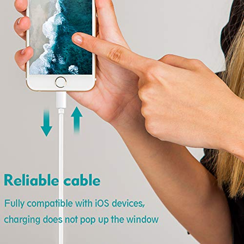 image for TNSO Phone Cable 4 Pack [3/6/6/10FT] Extra Long Nylon Braided USB Char