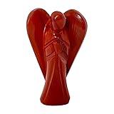 ANAYA AGATE Red Jasper Angel Statue