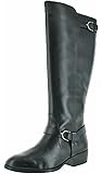Lauren Ralph Lauren Womens Margarite Leather Wide Calf Riding Boots