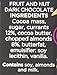 Divine Chocolate Bar, Dark Chocolate with Almonds and Raisins, 3.5 Ounce (Pack of 10)