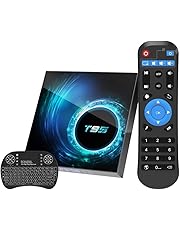 T95 Android Box ,Android TV Box10.0,Android Box 4G RAM 64G ROM with Mini Wireless Keyboard,H616 Quad Core Chip TV Box, 6K Full HD /2.4G & 5G Dual-Band Wi-Fi /BT 5.0/H.265 TV Box Android.