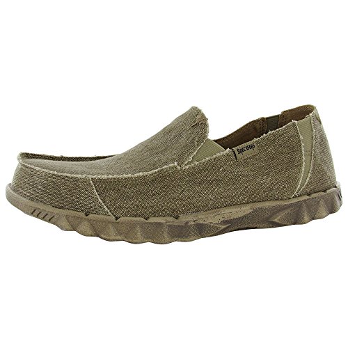 Skechers Mens 63335 Tride Miron Canvas Slip On Shoe