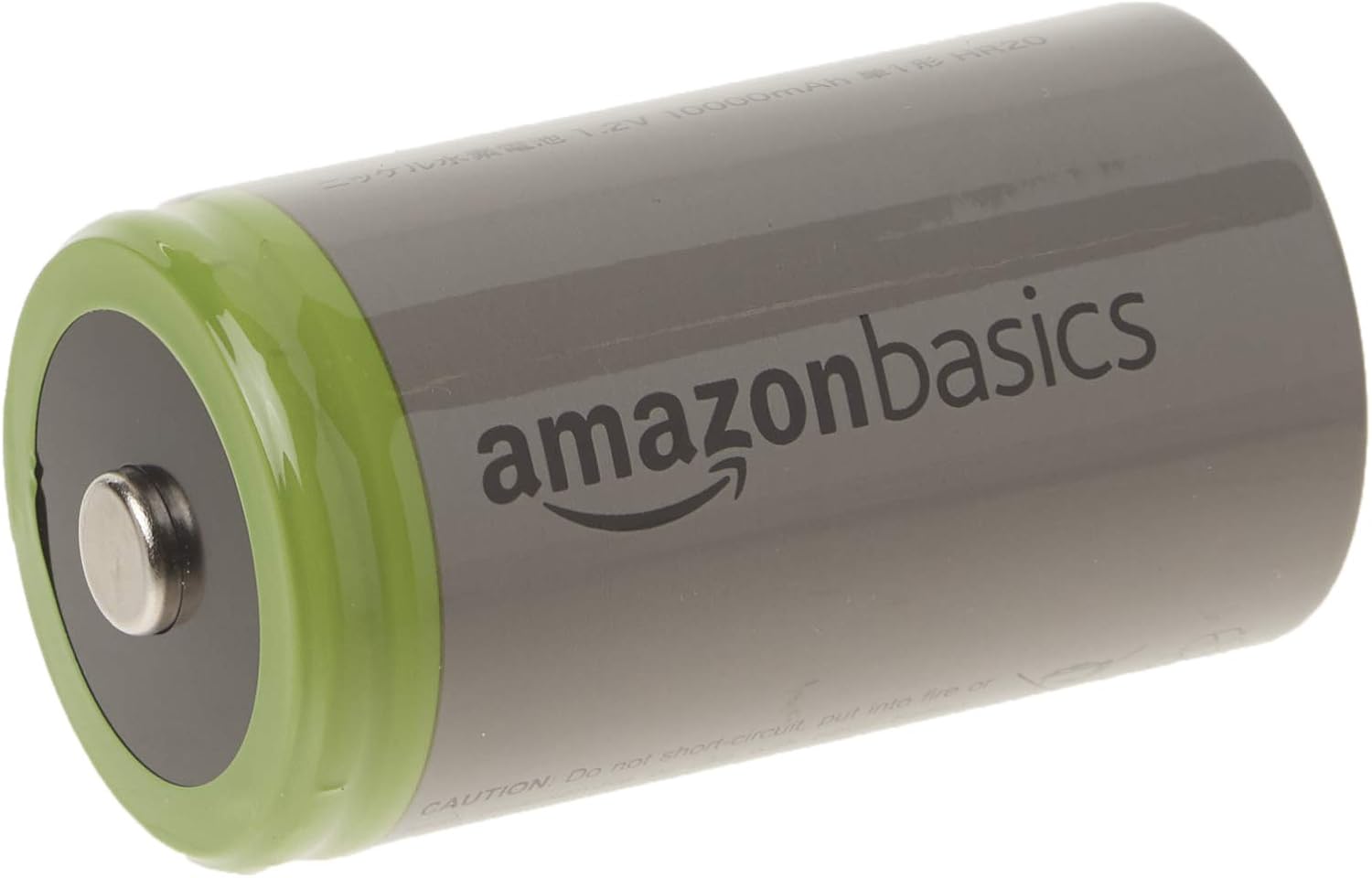 Basics D Cell Rechargeable Batteries (10000mAh Ni-MH) - Pack of 4: Electronics