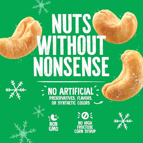 EMERALD NUTS SUGAR COOKIE FLAVORED CASHEWS (1-PACK) | 5OZ RESEALABLE BAG | KOSHER DAIRY CERTIFIED, NON-GMO, CONTAINS NO ARTIFICIAL PRESERVATIVES, FLAVORS OR SYNTHETIC COLORS