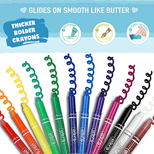 DOODLE HOG Not Your Ordinary Crayons, 3 in 1 Extraordinary Bolder ...
