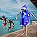 Elite Trend Kids' Hooded Towel & Bathrobe – Super Soft, Absorbent Poncho for Boys & Girls, Ideal for Beach, Pool & Bath, Cozy Cover-Up for Toddlers & Kids, Ages 1-7, Hammerhead
