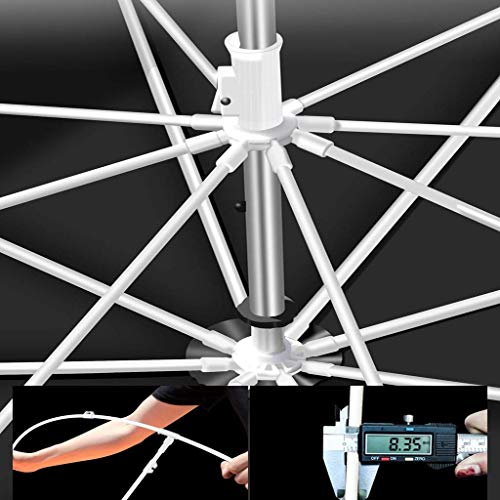 FGVBC Angelschirm, Sonnenschirm, Sonnenschirm, Regenschutz, Vinyl Sonnenschirm, Wasserdicht, Anti-Ultraviolett – Bild 5