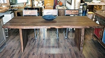 Tisch Aus Kastanienholz Holz Massiv Dicke 6 Cm Handarbeit