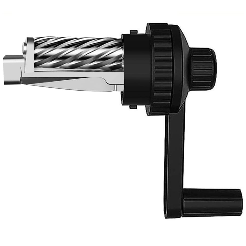 AFMAT Long Point Pencil Sharpener, Art Pencil Sharpeners, Charcoal Pencil Sharpener for Artists, Drawing Pencil Sharpener Manual for Art Pencils/Drawing/Sketching Pencils(f6-8.2mm), Adjustable Points,Black