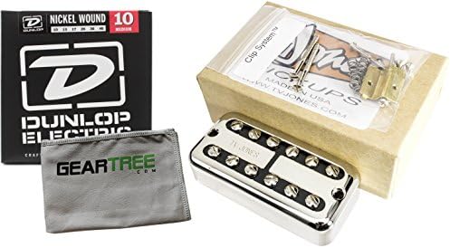 TV JonesPTN-UVNKL Power'Tron Universal Mount Nickel Neck Pickup w/Geartree Clo