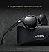 Joopin Unisex Polarized Sunglasses Classic Men Retro UV400 Brand Designer Sun glasses (Matt Black, as the pictures)