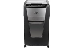 GBC Paper Shredder, Auto Feed+, 300 Sheet Capacity, Super Cross-Cut, Office Shredder, 300X (WSM1757608)