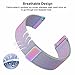 SWEES Metal Bands Compatible Fitbit Versa Smart Watch, Milanese Loop Stainless Steel Metal Replacement Accessories Small Large for Women Men, Black, Champagne, Colorful, Rose Gold, Silver, Grey