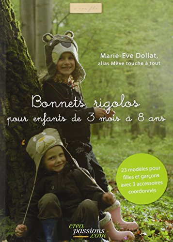 Bonnets rigolos pour enfants de 3 mois à 8 ans