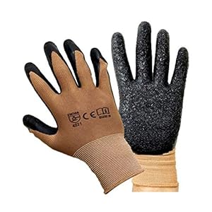 – FG1 Frontier Knife Cut Puncture Resistant Hand Safety Gloves, Grey (Polyvinyl Chloride)