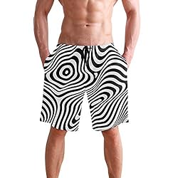 Aluy's boutique Men's Summer Cool Swim Trunks Quick