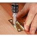 GORCHEN Center Drill Bit Set Self Centering Hinge Hole Drilling Tool Kit Woodworking Hinge Drilling Assortment 5 Sizes 7 Pcs