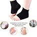 2 Pair Moisturizing Socks ANLAN Moisturizing Gel Socks Spa Gel Socks Foot Heel Socks for Men Women Moisture Wicking Socks Soft Feet Care Ultimate Treatment for Dry Cracked Rough Skin