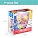 Coolecool Lovely Worm Rattle Toys Baby Toys 6 to 12 Months with Rotary Head, Holding Rings, Colorful Beads, Small Mirror and Twisting Game (Multicolored)