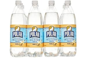 Polar Seltzer Water Bottles No Sodium and No Calories 33.8 Fl. Oz, (Pack of 12) (Vanilla)11