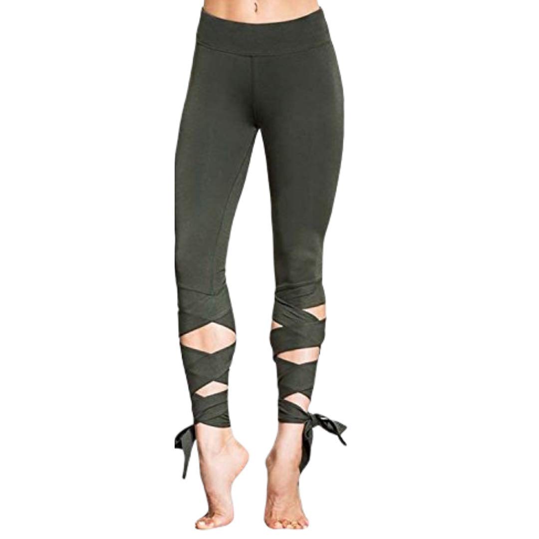 olive green athletic leggings