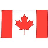 AZ FLAG - Canada Flag - 2x3 Ft - 100D Polyester Canadian Banner with Two Metal Grommets - Fade Resistant - Vivid Colors - 2' x 3' Feet - 90x60 Cm