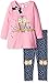 Rare Editions Girls' Owl Applique Legging Set