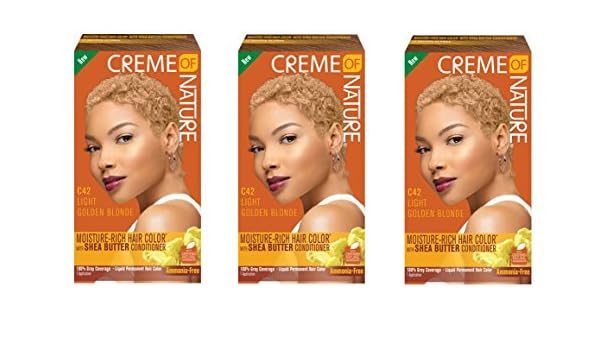 Amazon Com Pack Of 3 Creme Of Nature Moisture Rich Hair Color