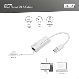DIGITUS USB 3.0 to Gigabit Ethernet Adapter 1 GBit/s RJ45 LAN Network Converter view 3