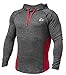 PAIZH Men's Workout Hoodie Dry Fit Lightweight Athletic Casual Long Sleeve Pullover Shirts