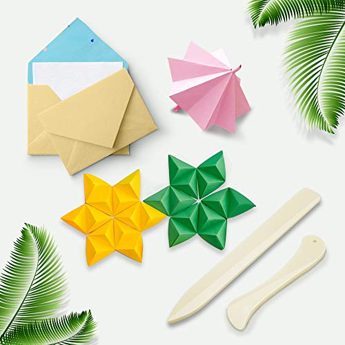 Craft Paper Tool Kit with Bone Fonder and Quilling Tool for Origami,Scrapbooking,Bookbinding,Card Making - Thumbnail 6