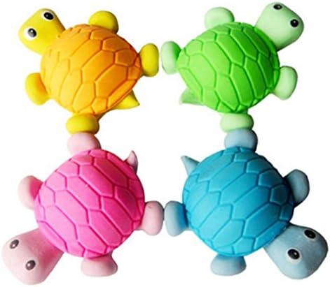 ABBBT Extension Pencil Eraser Pencil Eraser Cute Pen Shaped Design Writing Stationery for Student or Kids Gift (size B)