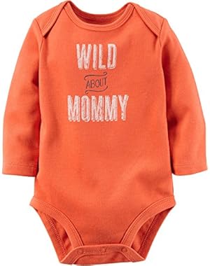 Baby Boys' Wild About Mommy Bodysuit