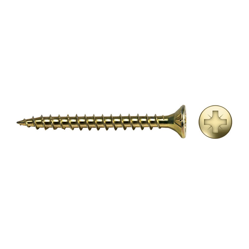 Celo 9B680Vlox50 – Wood Screw Velox Full Thread Countersunk Head Printed Pz Diameter 6 x 80 mm, Bicromated, Pack of 50