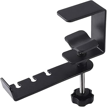H Hilabee Multifuncion Pc Gaming Headset Hanger Stand Soporte De Escritorio Clip De Negro Nuevo Amazon Es Electronica