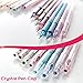 Color Gel Pens, J.B.W. Premium Quality Professional Bundle Pack Gel including Glitter Neon & Pastel for Scrapbooks, Greeting Cards Party Invites Pack of 36 0.8-1.0mm Fine Point
