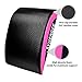 Synergee Power Pink Core Mat Ab Mat Abdominal Mat Sit-Up Pad - Abdominal Trainer Mat For Sit Up Routines And Six Pack
