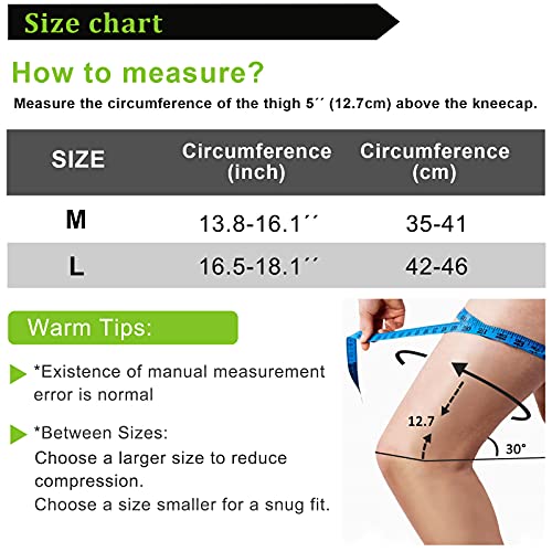 Ginocchiera Sportiva Compressione Ginocchio -Ginocchiera Ortopedica Rotulea Tutore Ginocchio Legamenti Elastica Design Antiscivolo, per Corsa, Sport, Allevia Gli Infortuni Sportivi e l\'Artrite -M