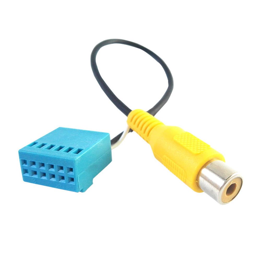 Car MIB Radio Reverse Rear Camera Video Plug Converter Cable Adapter For VW RBG 315 510 Golf 5 6 7 Gti R Tsi GTR/Magotan B6 B7/Polo Passat Lamando GTS Phaeton CC MK6 EOS Beetle Audi Seat Skoda