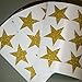 63 pcs Removable Vinyl Sparkling Star Wall Decals DIY Glitter Stars Wall Stickers Murals Star Sticker for Home Walls Kids Room Bedroom Living Room Bathroom Boys Girls Decor 2.5