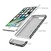 iPhone 8 Case/iPhone 7 Case, CaseCrown Lux Glider Case (Jet Black) w/Glossy Finish & Felt Interior