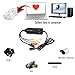 Top-Longer VHS to DVD USB 2.0 Video/Audio Capture Device Support Windows 10 or Mac OS X- USB Video Grabber