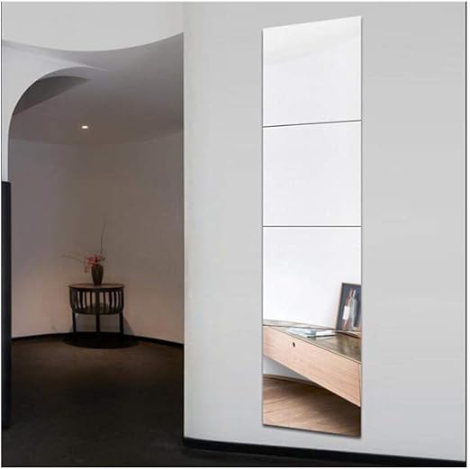 Espejo Cuadrado Sin Marco Con Borde Biselado Juego De 4 Espejo