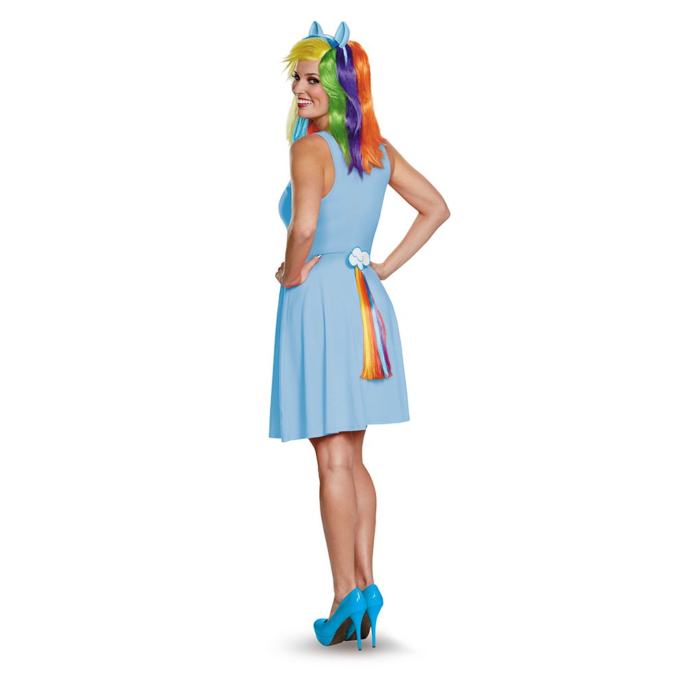 Disguise Women's Rainbow Dash Adult Costume Tail