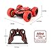 Rimila Electric RC Stunt Cars 2WD Off Road Remote Control Vehicles 2.4GHz Racing Vehicle LED Headlights Extreme High Speed 7.5MPH 360 Degree Rolling Rotating Rotation(Battery Not Included)