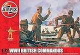 Airfix A01732 1:72 Scale WWII British Commandos Figures Classic Kit Series 1