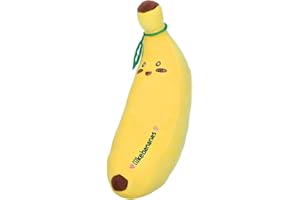 MUSISALY Banana Throw Pillow Soft Plush Cushion with Down Cotton Filling Fun Decorative Pillow for Sofa Bed Kids Teens