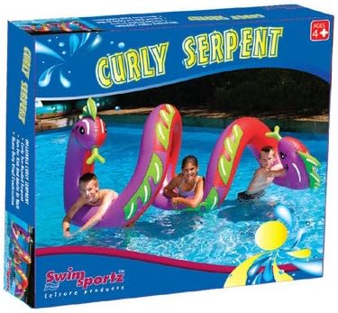 Ride-On Two Headed Curly Serpent