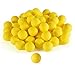 50/100pcs Nerf Rival Compatible Ammo by HeadShot Ammo 5 Colors Foam Bullet Ball Replacement Refill Pack for Apollo Zeus Khaos Atlas Artemis Blasters Kids Child Christmas Toys Gifts (Yellow, 50PCS)